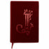 A - The Writer-Mongram Floral Velvet Book Journal - The First Snow