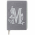 A - The Writer-Mongram Floral Velvet Book Journal - The First Snow
