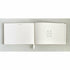 Custom Text Silk Velvet Guestbook with House - The First Snow