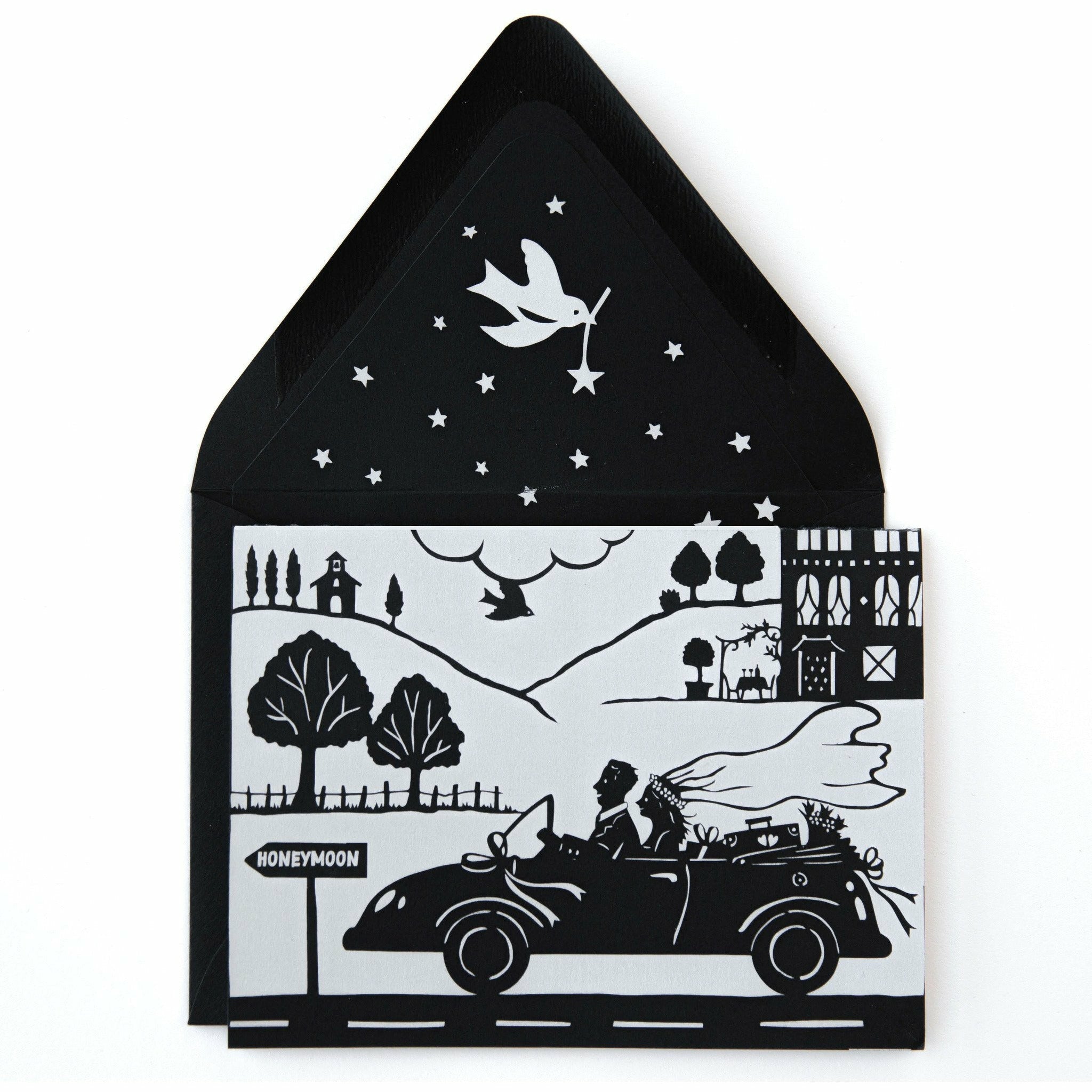 Honeymoon Card - The First Snow