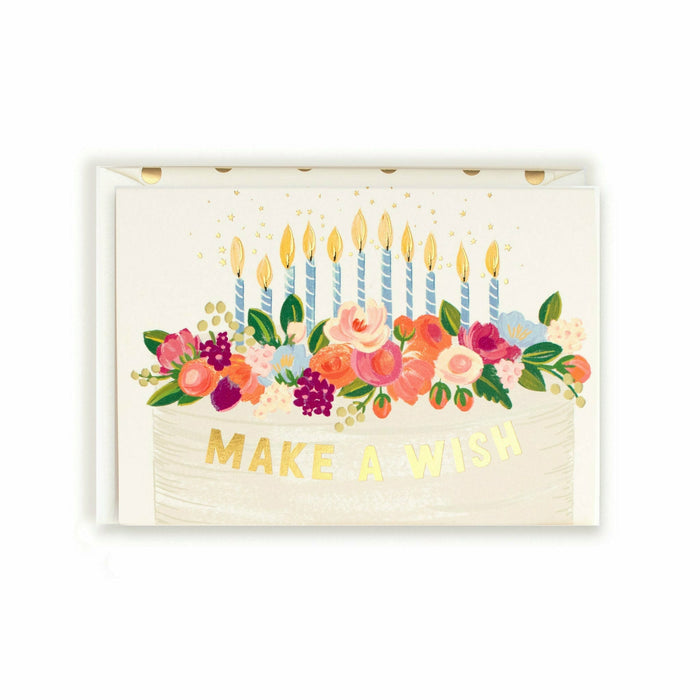 Make A Wish Birthday Card - The First Snow