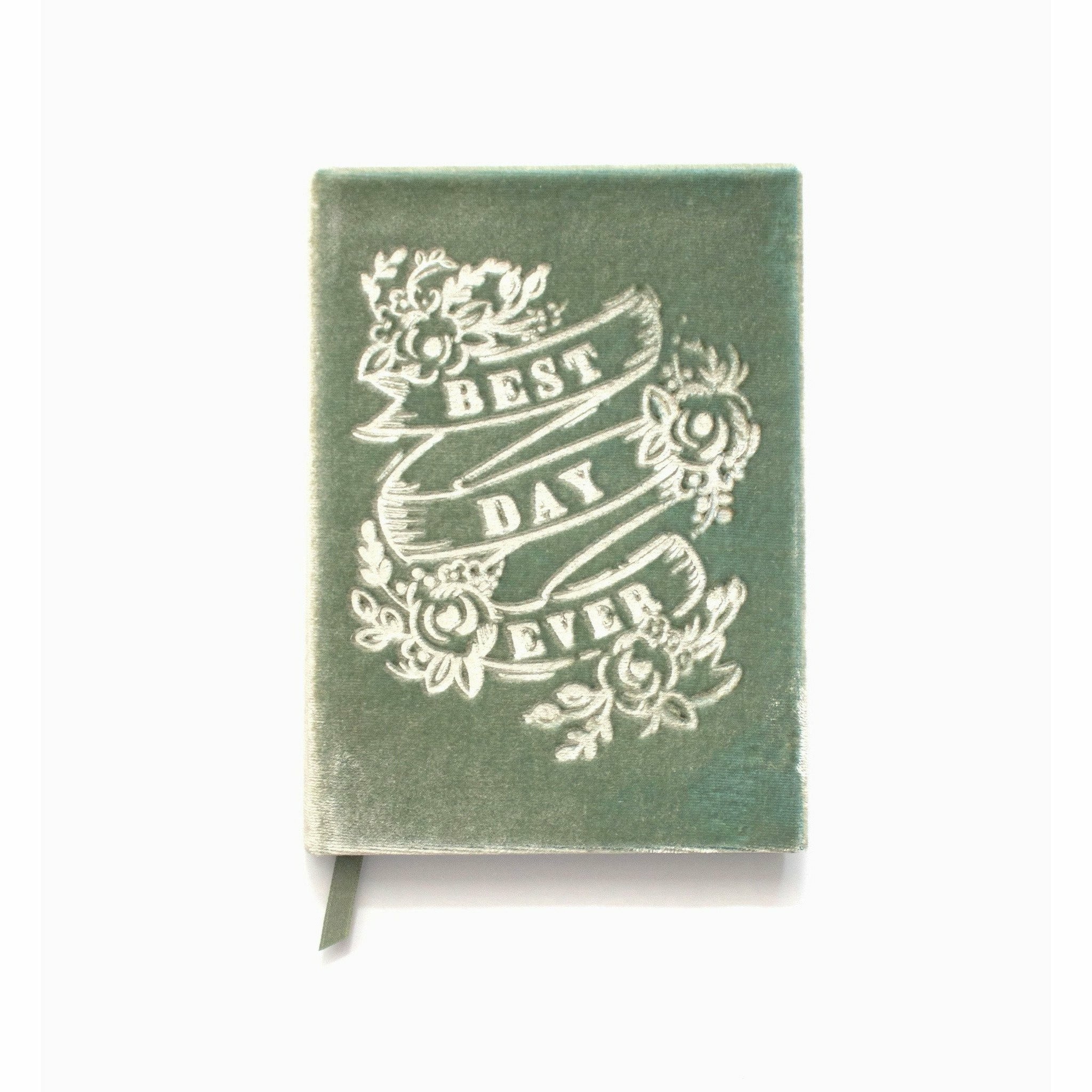 Best Day Ever Soft Velvet-Covered Notebook with Lined Pages - The First Snow