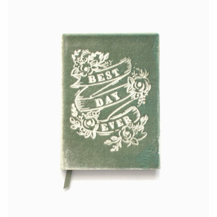 Best Day Ever Soft Velvet-Covered Notebook with Lined Pages - The First Snow