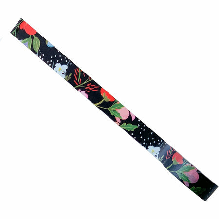 Pretty Washi Tape Covered with Colorful Florals of Different Types - The First Snow