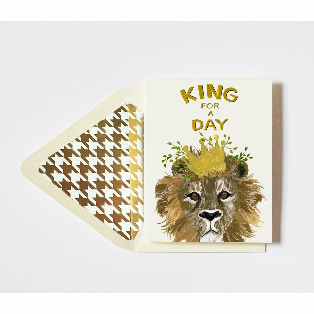 King for a Day Card - The First Snow