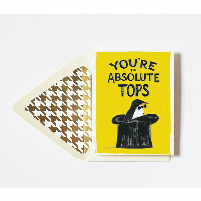 You're the Absolute Tops Card - The First Snow