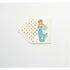 Mermaid Happy Birthday folded card - The First Snow