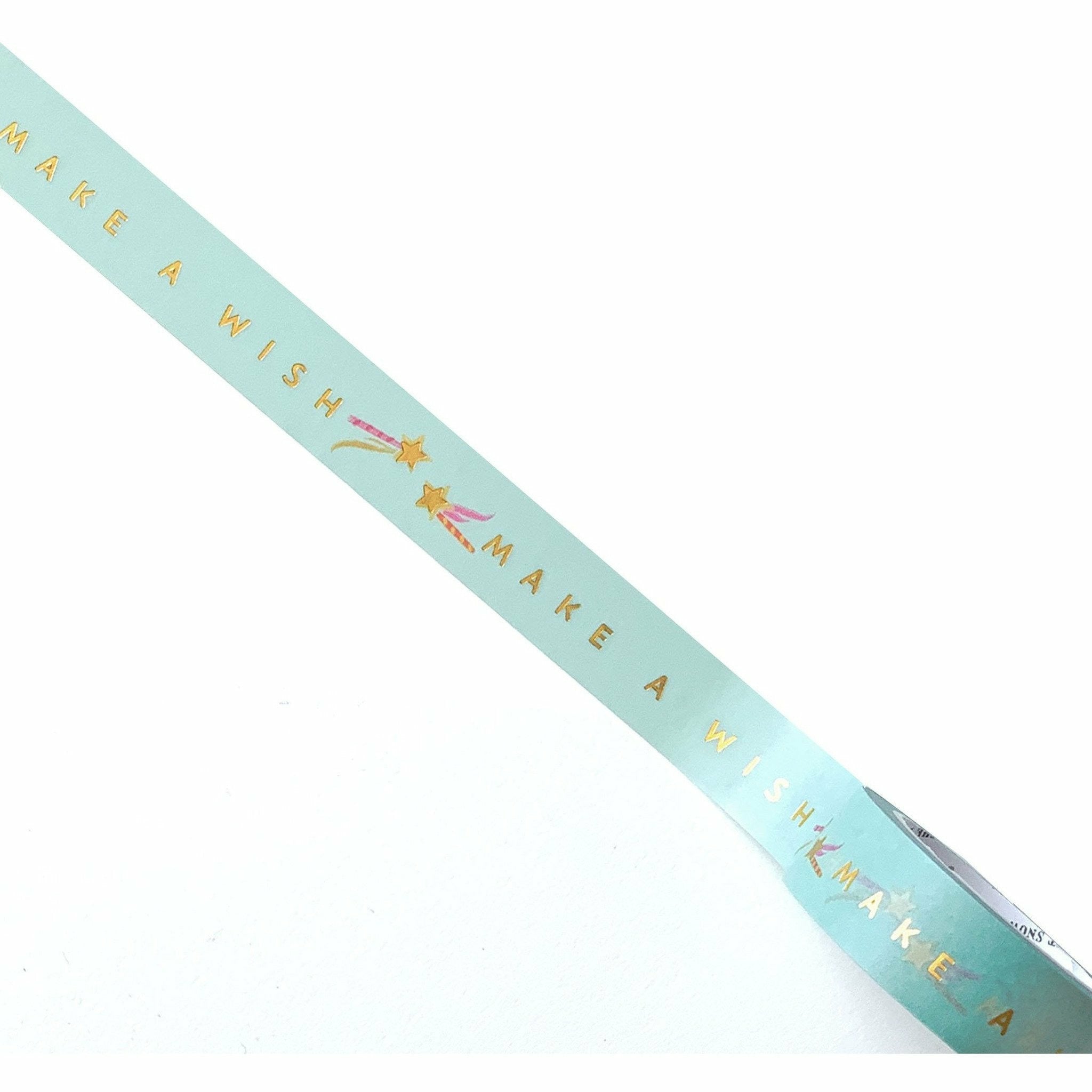"Make a Wish" Shooting Star Washi Tape for Packaging and Decorating - The First Snow