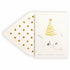 Adorable Kitten with Party Hat Happy Birthday Card and Envelope - The First Snow